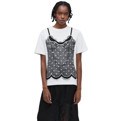 THE TROMPE L'OEIL CAMI TEE